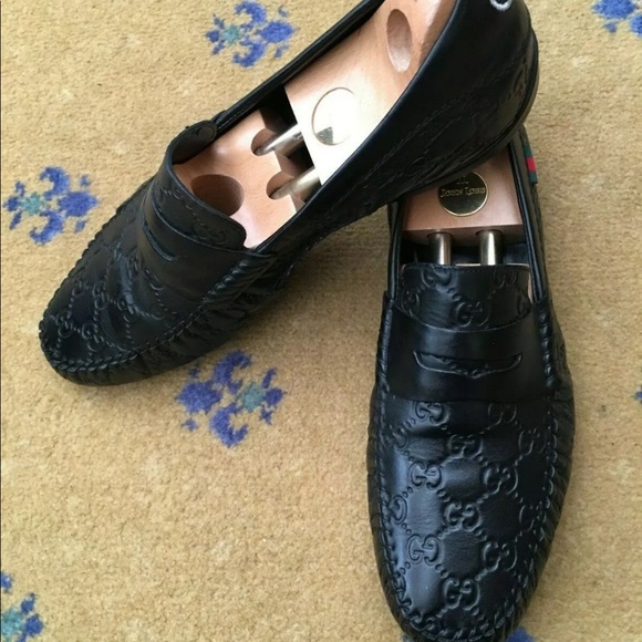 Gucci embossed loafers Clearance